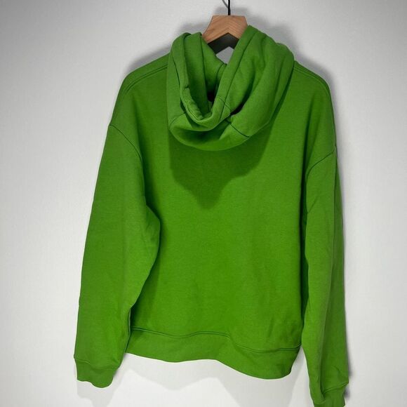 ZARA Bright Green Hoodie Sweatshirt L NWT - Picture 7 of 7